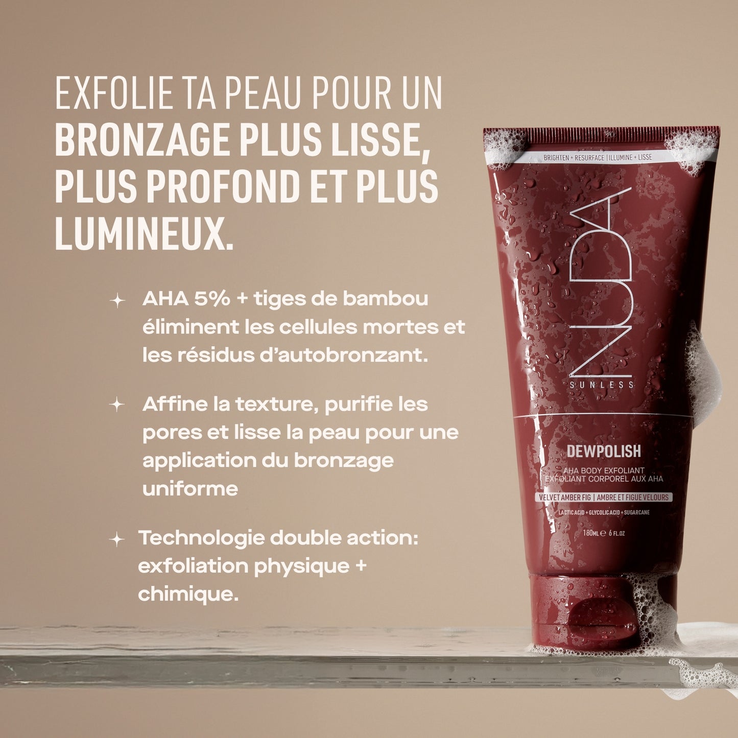 DREWPOLISH - EXFOLIANT CORPOREL AUX AHA