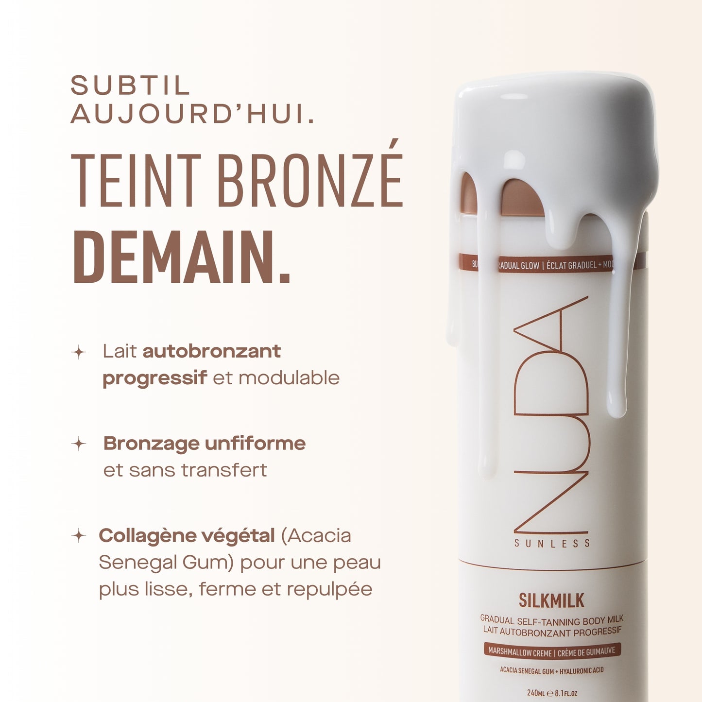 SILKMILK - LAIT AUTOBRONZANT