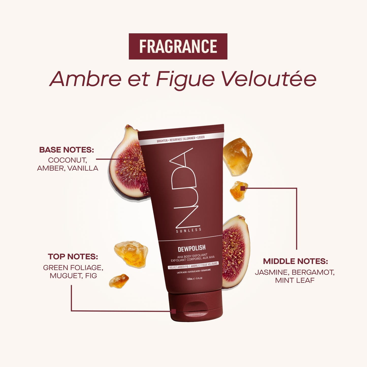 DREWPOLISH - EXFOLIANT CORPOREL AUX AHA