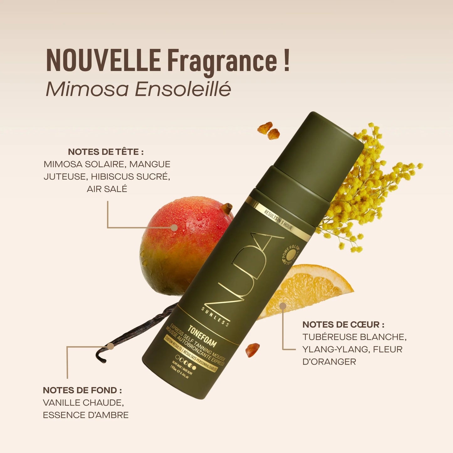NUDA - Tonefoam olive